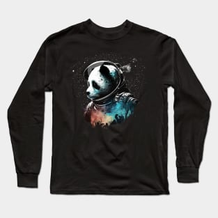 panda face Long Sleeve T-Shirt